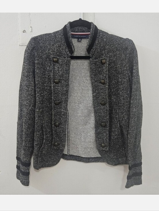 Tommy Hilfiger Jackets & Blazers - Tommy Hilfiger Marled Military Band Jacket